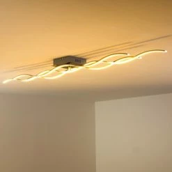 Hofstein Coquitlam Deckenleuchte LED Edelstahl, 3-flammig -Bürolampen Verkäufe coquitlam deckenleuchte h3011447 11