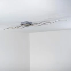 Hofstein Coquitlam Deckenleuchte LED Edelstahl, 3-flammig -Bürolampen Verkäufe coquitlam deckenleuchte h3011447 16