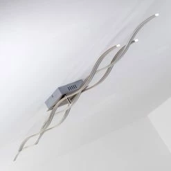 Hofstein Coquitlam Deckenleuchte LED Edelstahl, 3-flammig -Bürolampen Verkäufe coquitlam deckenleuchte h3011447 17