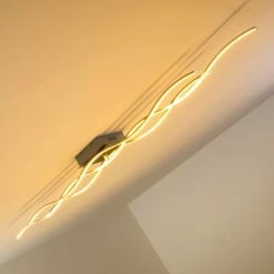 Hofstein Coquitlam Deckenleuchte LED Edelstahl, 3-flammig -Bürolampen Verkäufe coquitlam deckenleuchte h3011447 8