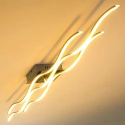 Hofstein Coquitlam Deckenleuchte LED Edelstahl, 3-flammig -Bürolampen Verkäufe coquitlam deckenleuchte h3011447 9