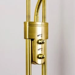 Hofstein Deckenfluter Biot LED Messing, 2-flammig -Bürolampen Verkäufe deckenfluter biot h165608 5