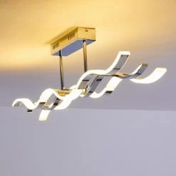 Hofstein Deckenleuchte Andria LED Chrom, 6-flammig -Bürolampen Verkäufe deckenleuchte andria h167862 14