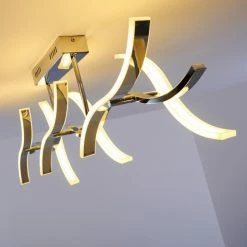 Hofstein Deckenleuchte Andria LED Chrom, 6-flammig -Bürolampen Verkäufe deckenleuchte andria h167862 29