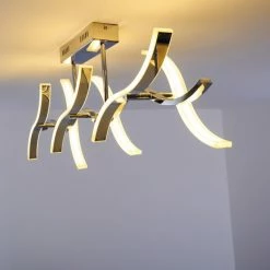 Hofstein Deckenleuchte Andria LED Chrom, 6-flammig -Bürolampen Verkäufe deckenleuchte andria h167862 7