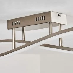 Hofstein Deckenleuchte Atina LED Nickel-Matt, 1-flammig -Bürolampen Verkäufe deckenleuchte atina h167978 do1 13