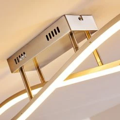 Hofstein Deckenleuchte Atina LED Nickel-Matt, 1-flammig -Bürolampen Verkäufe deckenleuchte atina h167978 do1 14