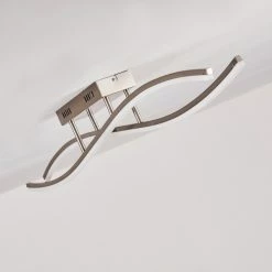 Hofstein Deckenleuchte Atina LED Nickel-Matt, 1-flammig -Bürolampen Verkäufe deckenleuchte atina h167978 do1 4