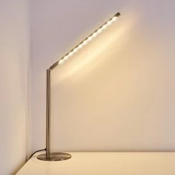 Hofstein Deje Tischleuchte LED Nickel-Matt, 1-flammig -Bürolampen Verkäufe deje tischleuchte h3306758 13