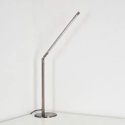 Hofstein Deje Tischleuchte LED Nickel-Matt, 1-flammig -Bürolampen Verkäufe deje tischleuchte h3306758 14