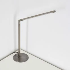 Hofstein Deje Tischleuchte LED Nickel-Matt, 1-flammig -Bürolampen Verkäufe deje tischleuchte h3306758 16