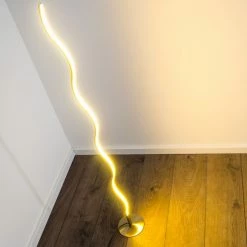 Hofstein Dillon Stehlampe LED Nickel-Matt, 1-flammig -Bürolampen Verkäufe dillon stehlampe h3000588 14