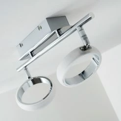 Hofstein Dobris Deckenspot LED Chrom, 2-flammig -Bürolampen Verkäufe dobris deckenspot h166889 15