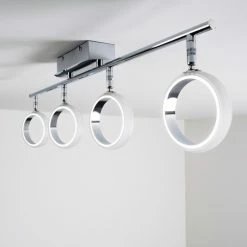 Hofstein Dobris Deckenspot LED Chrom, 4-flammig 22 Hofstein Dobris Deckenspot LED Chrom, 4-flammig -Bürolampen Verkäufe dobris deckenspot h166902 2