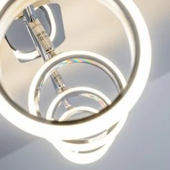 Hofstein Dobris Deckenspot LED Chrom, 4-flammig 24 Hofstein Dobris Deckenspot LED Chrom, 4-flammig -Bürolampen Verkäufe dobris deckenspot h166902 4