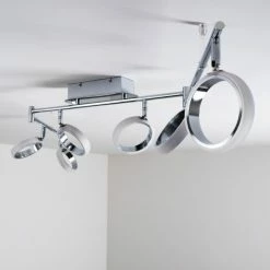 Hofstein Dobris Deckenspot LED Chrom, 6-flammig -Bürolampen Verkäufe dobris deckenspot h166919 17