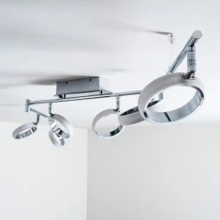 Hofstein Dobris Deckenspot LED Chrom, 6-flammig -Bürolampen Verkäufe dobris deckenspot h166919 2