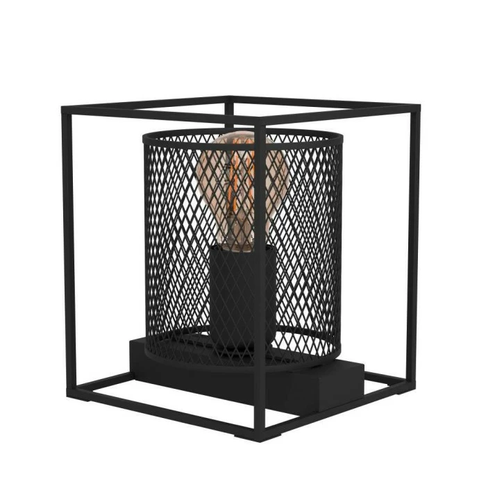 Eglo Leuchten Eglo CATTERICK Tischleuchte Schwarz, 1-flammig 2 Eglo Leuchten Eglo CATTERICK Tischleuchte Schwarz, 1-flammig – Bild 2