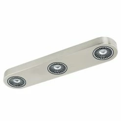 Eglo Leuchten Eglo Montale Deckenleuchte LED Nickel-Matt, 3-flammig