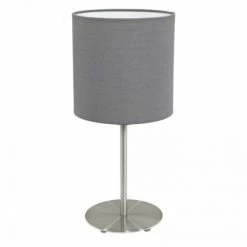 Eglo Leuchten Eglo PASTERI Tischleuchte Nickel-Matt, 1-flammig