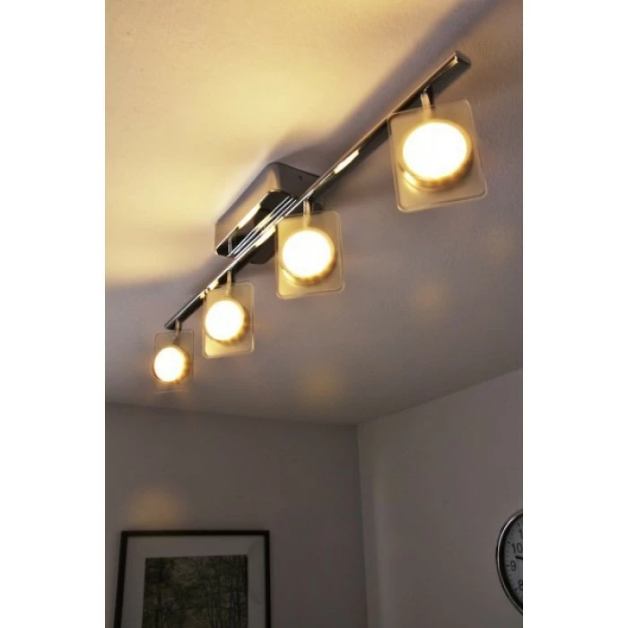 Eglo Leuchten Eglo TINNARI Lichtschiene LED Chrom, 4-flammig 13 Eglo Leuchten Eglo TINNARI Lichtschiene LED Chrom, 4-flammig – Bild 13