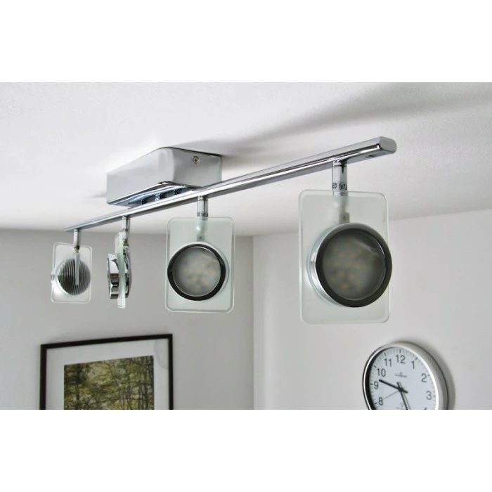 Eglo Leuchten Eglo TINNARI Lichtschiene LED Chrom, 4-flammig 16 Eglo Leuchten Eglo TINNARI Lichtschiene LED Chrom, 4-flammig – Bild 16