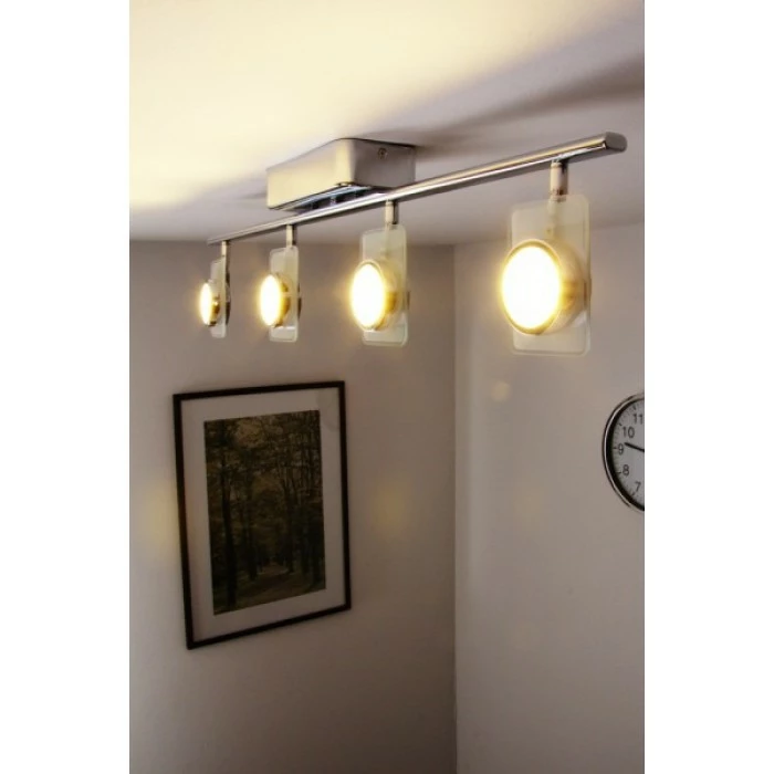 Eglo Leuchten Eglo TINNARI Lichtschiene LED Chrom, 4-flammig 5 Eglo Leuchten Eglo TINNARI Lichtschiene LED Chrom, 4-flammig – Bild 5