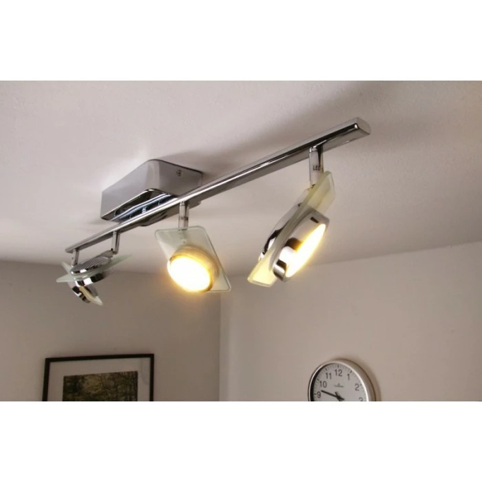 Eglo Leuchten Eglo TINNARI Lichtschiene LED Chrom, 4-flammig 6 Eglo Leuchten Eglo TINNARI Lichtschiene LED Chrom, 4-flammig – Bild 6