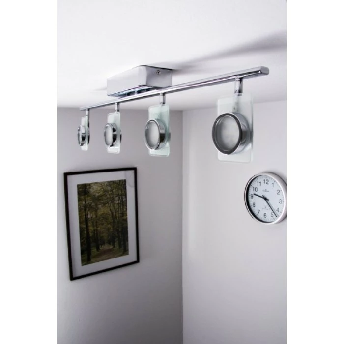 Eglo Leuchten Eglo TINNARI Lichtschiene LED Chrom, 4-flammig 7 Eglo Leuchten Eglo TINNARI Lichtschiene LED Chrom, 4-flammig – Bild 7