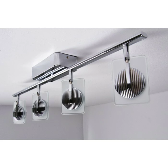 Eglo Leuchten Eglo TINNARI Lichtschiene LED Chrom, 4-flammig 9 Eglo Leuchten Eglo TINNARI Lichtschiene LED Chrom, 4-flammig – Bild 9