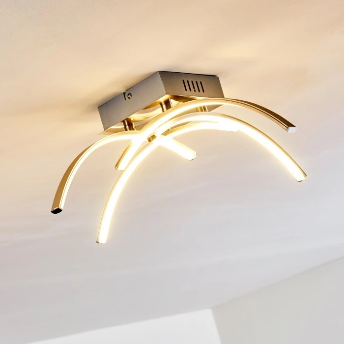 Hofstein Elia Deckenleuchte LED Chrom, 1-flammig 12 Hofstein Elia Deckenleuchte LED Chrom, 1-flammig – Bild 12