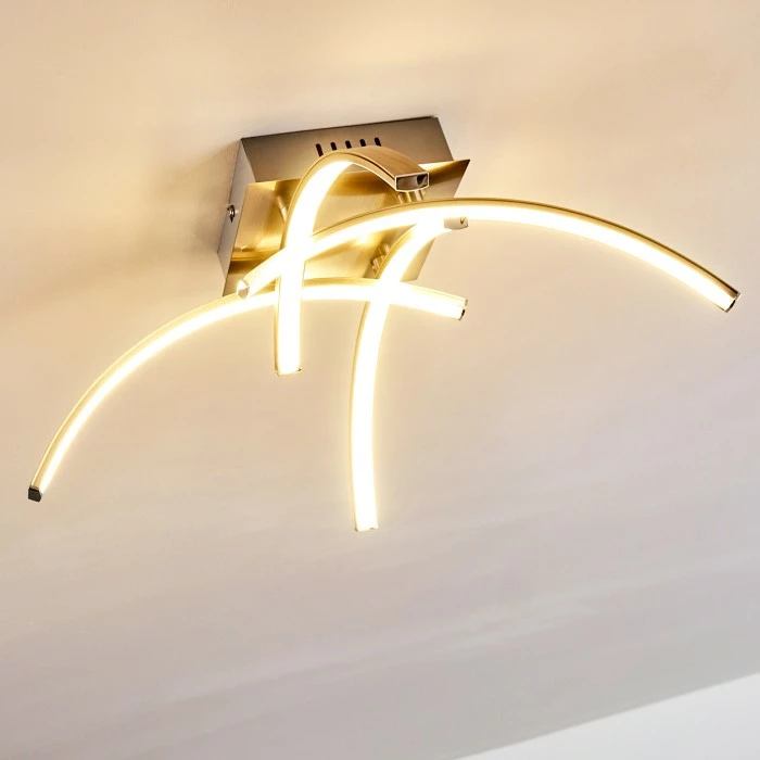 Hofstein Elia Deckenleuchte LED Chrom, 1-flammig 14 Hofstein Elia Deckenleuchte LED Chrom, 1-flammig – Bild 14