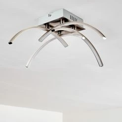 Hofstein Elia Deckenleuchte LED Chrom, 1-flammig 32 Hofstein Elia Deckenleuchte LED Chrom, 1-flammig -Bürolampen Verkäufe elia deckenleuchte h167398 14