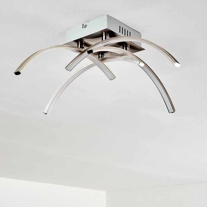 Hofstein Elia Deckenleuchte LED Chrom, 1-flammig 15 Hofstein Elia Deckenleuchte LED Chrom, 1-flammig – Bild 15