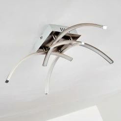 Hofstein Elia Deckenleuchte LED Chrom, 1-flammig 33 Hofstein Elia Deckenleuchte LED Chrom, 1-flammig -Bürolampen Verkäufe elia deckenleuchte h167398 15