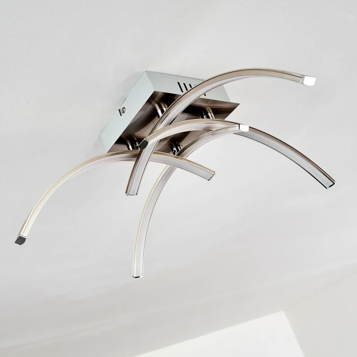 Hofstein Elia Deckenleuchte LED Chrom, 1-flammig 16 Hofstein Elia Deckenleuchte LED Chrom, 1-flammig – Bild 16