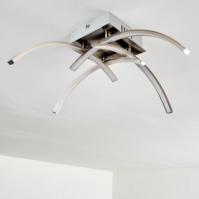 Hofstein Elia Deckenleuchte LED Chrom, 1-flammig 17 Hofstein Elia Deckenleuchte LED Chrom, 1-flammig – Bild 17