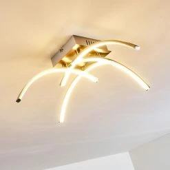 Hofstein Elia Deckenleuchte LED Chrom, 1-flammig 20 Hofstein Elia Deckenleuchte LED Chrom, 1-flammig -Bürolampen Verkäufe elia deckenleuchte h167398 2