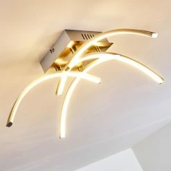 Hofstein Elia Deckenleuchte LED Chrom, 1-flammig 24 Hofstein Elia Deckenleuchte LED Chrom, 1-flammig -Bürolampen Verkäufe elia deckenleuchte h167398 6