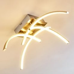 Hofstein Elia Deckenleuchte LED Chrom, 1-flammig 25 Hofstein Elia Deckenleuchte LED Chrom, 1-flammig -Bürolampen Verkäufe elia deckenleuchte h167398 7