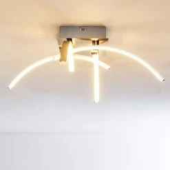 Hofstein Elia Deckenleuchte LED Chrom, 1-flammig 27 Hofstein Elia Deckenleuchte LED Chrom, 1-flammig -Bürolampen Verkäufe elia deckenleuchte h167398 9