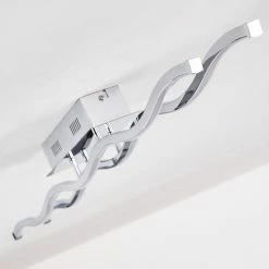 Hofstein Embree Deckenleuchte LED Edelstahl, 2-flammig -Bürolampen Verkäufe embree deckenleuchte h3008539 4