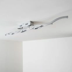 Paul Neuhaus Leuchten EMMA Deckenleuchte LED Edelstahl, 2-flammig -Bürolampen Verkäufe emma deckenleuchte 8450 17 12