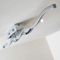 Paul Neuhaus Leuchten EMMA Deckenleuchte LED Edelstahl, 2-flammig -Bürolampen Verkäufe emma deckenleuchte 8450 17 13