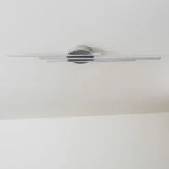 Hofstein Emo Deckenleuchte LED Stahl gebürstet, 3-flammig 29 Hofstein Emo Deckenleuchte LED Stahl gebürstet, 3-flammig -Bürolampen Verkäufe emo deckenleuchte h3009222 11