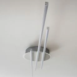 Hofstein Emo Deckenleuchte LED Stahl gebürstet, 3-flammig 31 Hofstein Emo Deckenleuchte LED Stahl gebürstet, 3-flammig -Bürolampen Verkäufe emo deckenleuchte h3009222 13