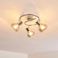 Hofstein Esberg Deckenleuchte Chrom, 3-flammig -Bürolampen Verkäufe esberg deckenleuchte h3277966 do1 14