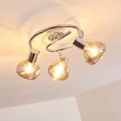 Hofstein Esberg Deckenleuchte Chrom, 3-flammig -Bürolampen Verkäufe esberg deckenleuchte h3277966 do1 17