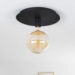 Hofstein Esbjerg Deckenleuchte Schwarz, 1-flammig -Bürolampen Verkäufe esbjerg deckenleuchte h3368435 5