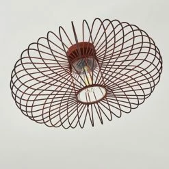 Hofstein Farhus Deckenleuchte Rostfarben, 1-flammig -Bürolampen Verkäufe farhus deckenleuchte h3355879 11